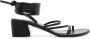 Ancient Greek Sandals Lithi 50mm sandals Black - Thumbnail 1