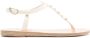 Ancient Greek Sandals Lito bee leather sandals White - Thumbnail 1