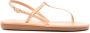 Ancient Greek Sandals Lito leather thong sandals Orange - Thumbnail 1