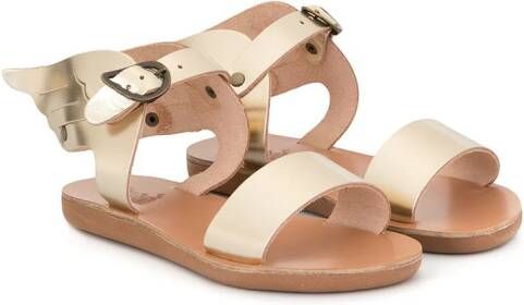 Ancient Greek Sandals Little Ikaria sandals Gold
