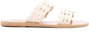 Ancient Greek Sandals Melia Woven sandals White
