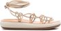 Ancient Greek Sandals Nisi crossover-strap detail sandals Gold - Thumbnail 1