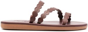 Ancient Greek Sandals Oceanis strap sandals Brown