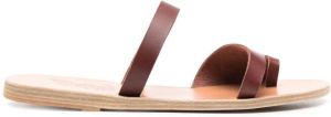 Ancient Greek Sandals Siopi leather sandals Brown