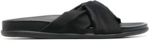 Ancient Greek Sandals Whitney open-toe slides Black