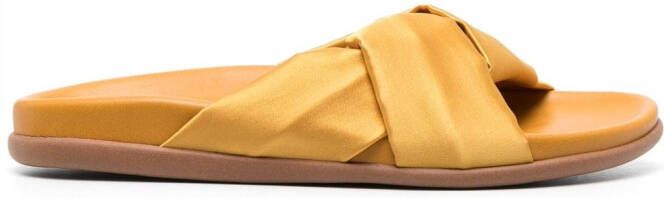 Ancient Greek Sandals Whitney slip-on sandals Yellow