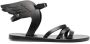 Ancient Greek Sandals wing open-toe sandals Black - Thumbnail 1