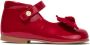 ANDANINES bow-detail leather ballerina shoes Red - Thumbnail 1