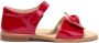 ANDANINES bow-detail leather sandals Red - Thumbnail 1