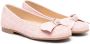 ANDANINES bow-detail round-toe ballerinas Pink - Thumbnail 1