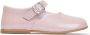 ANDANINES buckled leather ballerina shoes Pink - Thumbnail 1