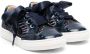 ANDANINES glittery leather sneakers Blue - Thumbnail 1