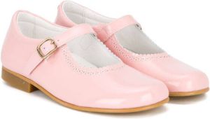 Andanines Shoes buckle strap ballerinas Pink