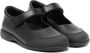 ANDANINES touch-strap leather ballerina shoes Black - Thumbnail 1