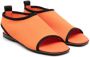 Andrea Montelpare contrasting-trim open-toe sandals Orange - Thumbnail 1