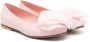 Andrea Montelpare floral-appliqué leather ballerina shoes Pink - Thumbnail 1