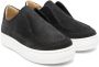 Andrea Montelpare suede slip-on sneakers Black - Thumbnail 1