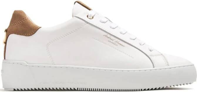 Android Homme Zuma leather sneakers White