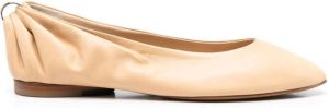 Angelo Figus leather slip-on ballerina-shoes Neutrals