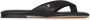 ANINE BING Viola leather flip-flops Black - Thumbnail 1