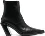 Ann Demeulemeester 35mm pointed-toe ankle boots Black - Thumbnail 1