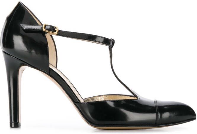 Antonio Barbato Maestri Veneziani T-bar pumps Black