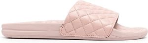 APL: ATHLETIC PROPULSION LABS Lusso quilted slides Pink