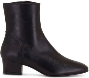 Aquatalia leather ankle boots Black
