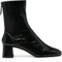 Aquazzura 60mm leather boots Black - Thumbnail 1