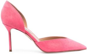 Aquazzura 90mm pointed-toe pumps Pink