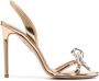 Aquazzura Babe bow-detail heeled sandals Gold - Thumbnail 1