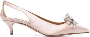 Aquazzura bow-detail 60mm pumps Pink