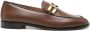 Aquazzura Brandi leather loafers Brown - Thumbnail 1