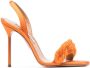 Aquazzura Chain Of Love 115mm slingback sandals Orange - Thumbnail 1