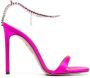 Aquazzura crystal-embellished 120mm sandals Pink - Thumbnail 1