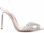 Aquazzura Gatsby 105mm sandals Silver - Thumbnail 1