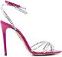 Aquazzura gem-embellished 110mm heeled sandals Pink - Thumbnail 1