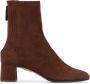 Aquazzura high-ankle leather boots Brown - Thumbnail 1