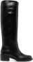 Aquazzura knee-length leather boots Black - Thumbnail 1