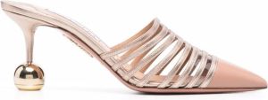 Aquazzura Le Parisien 75 mules Gold