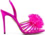 Aquazzura Love Carnation 105mm suede sandals Pink - Thumbnail 1