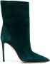 Aquazzura Matignon pointed-toe ankle boots Green - Thumbnail 1