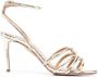 Aquazzura metallic 90mm heeled sandals Gold - Thumbnail 1