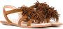Aquazzura Mini fringe detail sandals Brown - Thumbnail 1