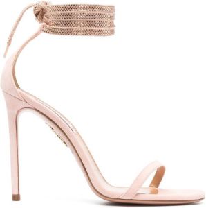 Aquazzura Mon Cherie 105mm heeled sandals Pink