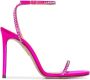 Aquazzura Olie 105mm crystal-embellished sandals Pink - Thumbnail 1