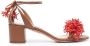 Aquazzura Panarea 55mm bead sandals Brown - Thumbnail 1