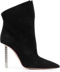 Aquazzura Rock Chic 105m ankle boots Black