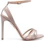 Aquazzura Ruia 105mm glitter sandals Pink - Thumbnail 1