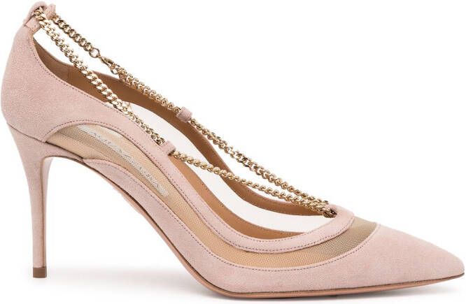 Aquazzura Rumeur 85mm pumps Pink